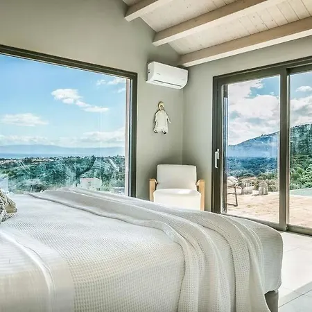 Skala Sleeps 3 Pool Air Con Wifi וילה *